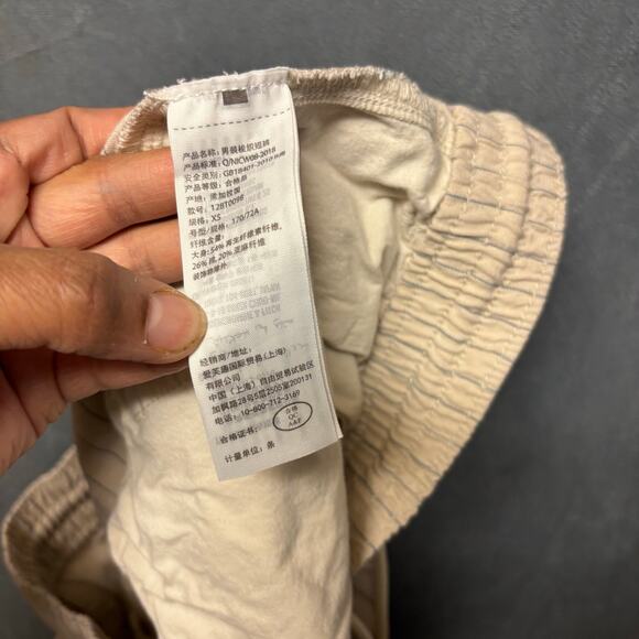 Abercrombie & Fitch Linen Blend Shorts Summer Pin Striped Preppy Vacay Comfy XS - Picture 4 of 10